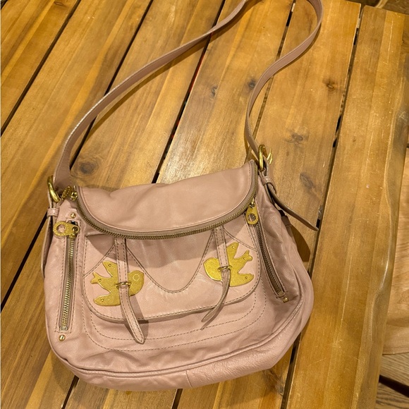 Marc By Marc Jacobs Handbags - Blush Pink Leather Y2K Marc by Marc Jacob’s bird Crossbody Bag